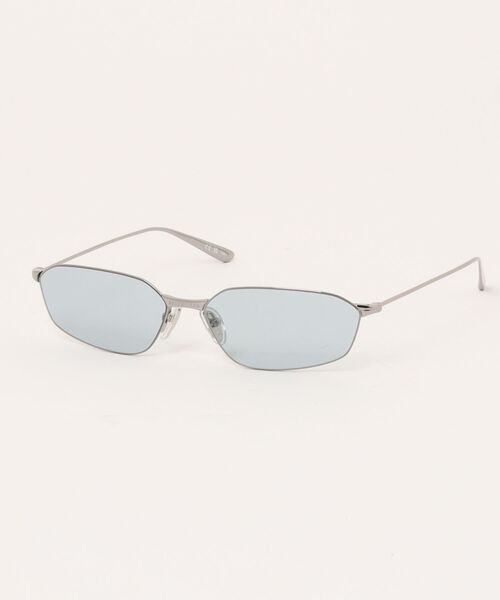 BALENCIAGA(バレンシアガ)の「【BALENCIAGA/バレンシアガ】オーバル サングラス BB0412S 005 62 シルバー ジオメトリック(サングラス・レディース・シルバー・FREE)」の1枚目の写真