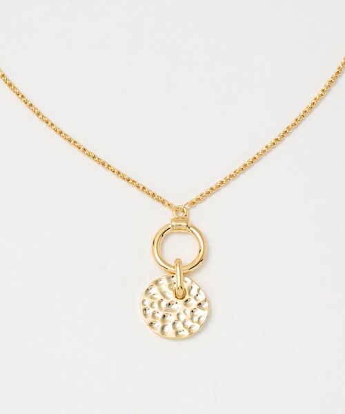 UNITED ARROWS（ユナイテッドアローズ）の「ハンマーディスク ネックレス（ネックレス・レディース・ゴールド/シルバー・FREE）」の9枚目の写真
