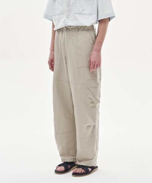 NOUN(ノウン)の「round cargo pants (light beige)(その他パンツ・メンズ・その他・1/2/O)」の1枚目の写真