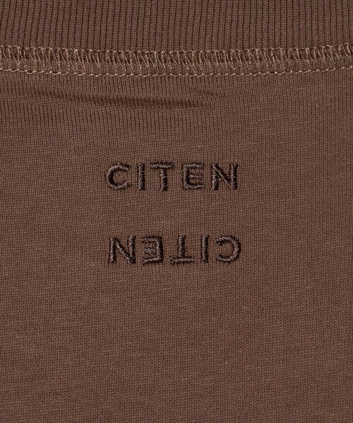 CITEN（シテン）の「＜CITEN＞ロゴワンピース（ワンピース・レディース・ダークブラウン/グレー系/ブラック・FREE）」の18枚目の写真