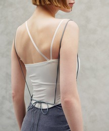 Ameri（アメリ）の「Mizuno × Ameri 2WAY TUBE TOPS（チューブトップ）」