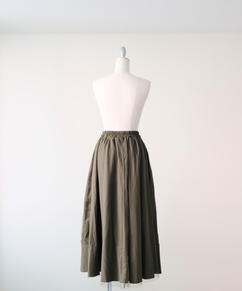 DOLLUPOOPS(ドールアップウップス)の「Military Tulle Tiered Skirt(ミリタリーチュールティアードスカート)(スカート・レディース・カーキ/ブラック・FREE)」の10枚目の写真