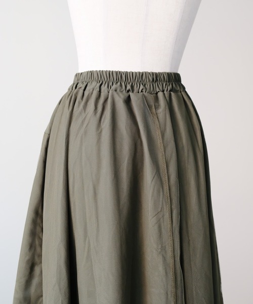 DOLLUPOOPS(ドールアップウップス)の「Military Tulle Tiered Skirt(ミリタリーチュールティアードスカート)(スカート・レディース・カーキ/ブラック・FREE)」の11枚目の写真