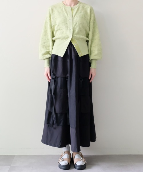 DOLLUPOOPS(ドールアップウップス)の「Military Tulle Tiered Skirt(ミリタリーチュールティアードスカート)(スカート・レディース・カーキ/ブラック・FREE)」の19枚目の写真