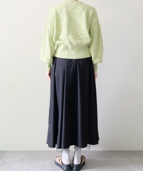 DOLLUPOOPS(ドールアップウップス)の「Military Tulle Tiered Skirt(ミリタリーチュールティアードスカート)(スカート・レディース・カーキ/ブラック・FREE)」の21枚目の写真
