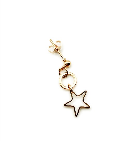 CARROLL(キャロル)の「CARROLL キャロル シアサークルドロップスターデザインピアス(ピアス(両耳用)・レディース・ピンクゴールド・FREE)」の1枚目の写真