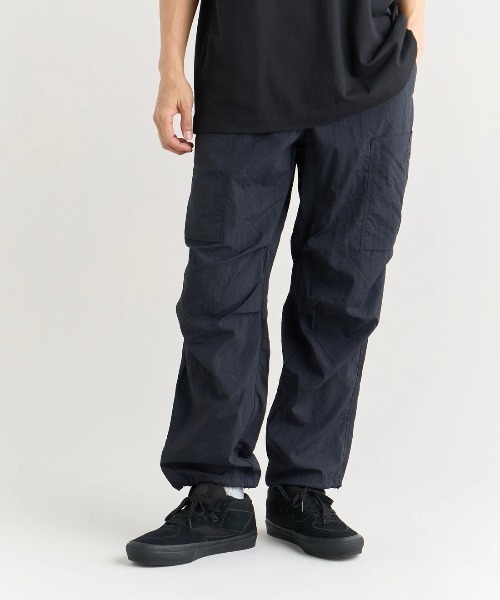 NANGA(ナンガ)の「NANGA/ナンガ NYLON TUSSER CARGO PANTS(カーゴパンツ・メンズ・ブラック・LARGE/MEDIUM/X-LARGE)」の12枚目の写真