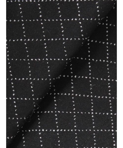 GYDA(ジェイダ)の「Glitter print beltブラウス【セットアップ着用可能】(チューブトップ・レディース・ブラック/オフホワイト・FREE)」の21枚目の写真