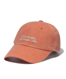 BUTDEEP（バッドディープ）の「THINK WASHED CURVED CAP-PEACH（キャップ）」