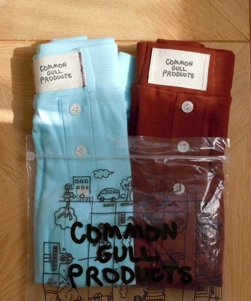 common gull products.(コモンガルプロダクツ)の「ひとえふたえパックショートパンツ**芽心(その他パンツ・レディース・ベージュ系/ライム/サックスブルー/ネイビー/サックスブルー系・MEDIUM/SMALL)」の9枚目の写真