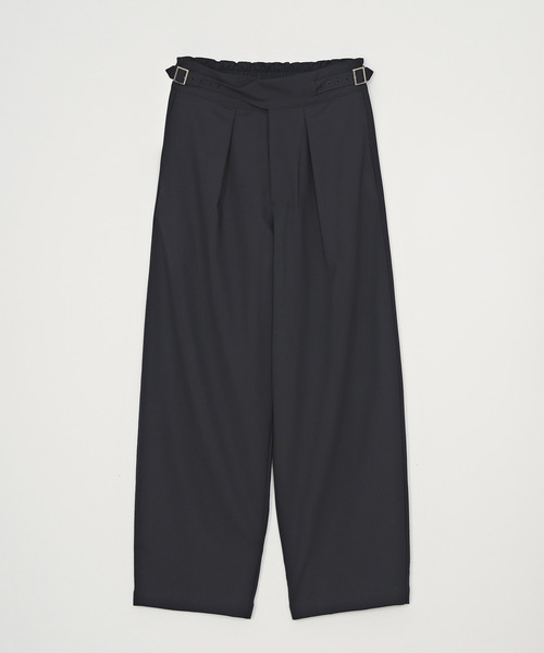 VICTIM(ヴィクティム)の「VICTIM ヴィクティム / GURKHA EASY SLACKS セットアップグルカイージースラックス / VTM-26-P-003(スラックス・メンズ・ブラック/ネイビー・3/2/1)」の2枚目の写真