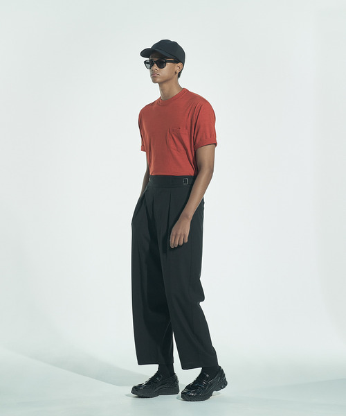 VICTIM(ヴィクティム)の「VICTIM ヴィクティム / GURKHA EASY SLACKS セットアップグルカイージースラックス / VTM-26-P-003(スラックス・メンズ・ブラック/ネイビー・3/2/1)」の5枚目の写真