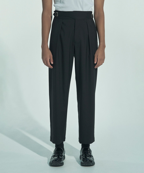 VICTIM(ヴィクティム)の「VICTIM ヴィクティム / GURKHA EASY SLACKS セットアップグルカイージースラックス / VTM-26-P-003(スラックス・メンズ・ブラック/ネイビー・3/2/1)」の7枚目の写真