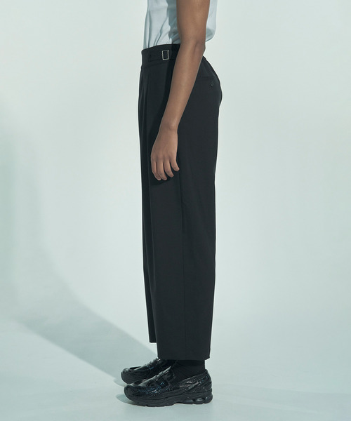 VICTIM(ヴィクティム)の「VICTIM ヴィクティム / GURKHA EASY SLACKS セットアップグルカイージースラックス / VTM-26-P-003(スラックス・メンズ・ブラック/ネイビー・3/2/1)」の8枚目の写真