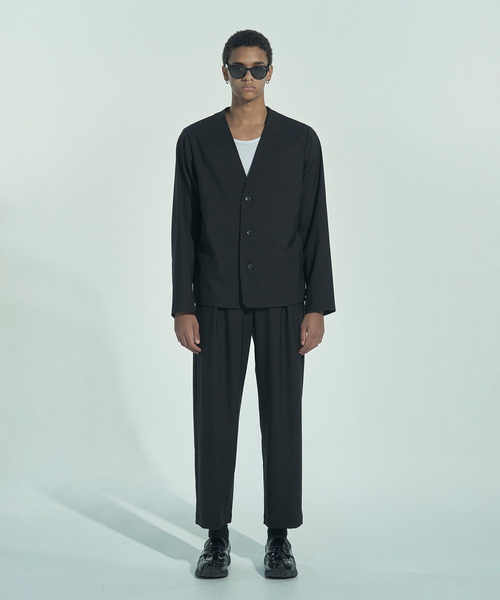 VICTIM(ヴィクティム)の「VICTIM ヴィクティム / GURKHA EASY SLACKS セットアップグルカイージースラックス / VTM-26-P-003(スラックス・メンズ・ブラック/ネイビー・3/2/1)」の10枚目の写真