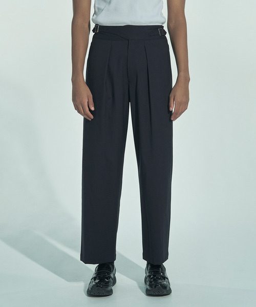 VICTIM(ヴィクティム)の「VICTIM ヴィクティム / GURKHA EASY SLACKS セットアップグルカイージースラックス / VTM-26-P-003(スラックス・メンズ・ブラック/ネイビー・3/2/1)」の11枚目の写真