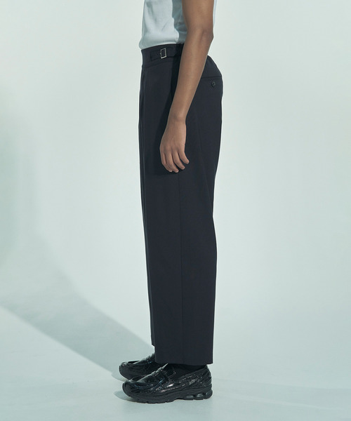 VICTIM(ヴィクティム)の「VICTIM ヴィクティム / GURKHA EASY SLACKS セットアップグルカイージースラックス / VTM-26-P-003(スラックス・メンズ・ブラック/ネイビー・3/2/1)」の12枚目の写真