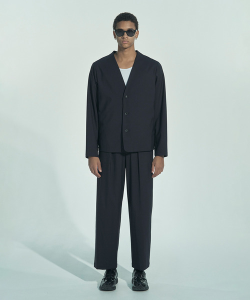 VICTIM(ヴィクティム)の「VICTIM ヴィクティム / GURKHA EASY SLACKS セットアップグルカイージースラックス / VTM-26-P-003(スラックス・メンズ・ブラック/ネイビー・3/2/1)」の14枚目の写真