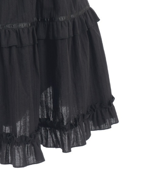axes femme POETIQUE（アクシーズファムポエティック）の「コットンレースキャミＯＰ（ワンピース・レディース・ホワイト/ブラック/イエロー・MEDIUM）」の5枚目の写真