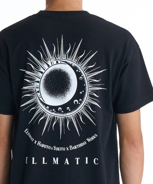 ELEMENT(エレメント)の「ELEMENT ELMC MOON SS(Tシャツ/カットソー・メンズ・ブラック・M/L)」の1枚目の写真