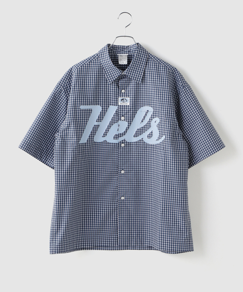 HEALTH(ヘルス)の「HELS / ヘルス HELS S/S Shirt(シャツ/ブラウス・メンズ・ライトブルー/ブルー・LARGE)」の2枚目の写真