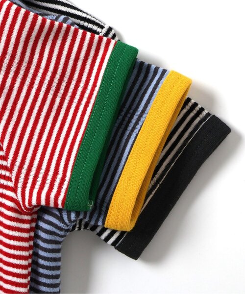 apres les cours(アプレレクール)の「tiny bear刺繍 半袖Tシャツ(Tシャツ/カットソー・キッズ・ブラック/レッド/ブルー・110/100/90/80/120)」の18枚目の写真