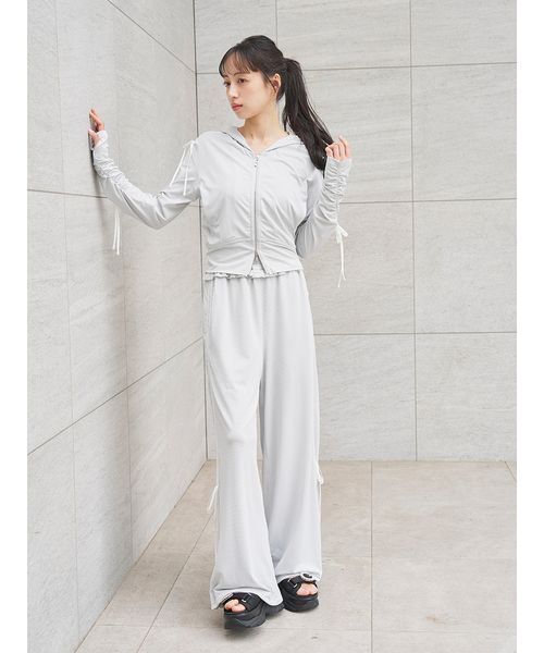SNIDEL(スナイデル)の「【LUMISHADE】UVラインパンツ(その他パンツ・レディース・イエロー/ネイビー/ホワイト/シルバー・F)」の22枚目の写真
