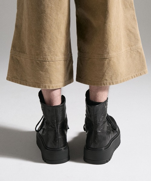 GRANCY（グランシー）の「【GRANCY】Fold-over Leather Shoes