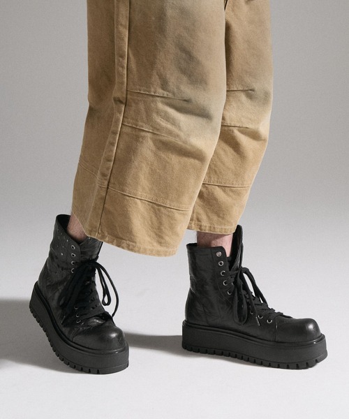 GRANCY（グランシー）の「【GRANCY】Fold-over Leather Shoes