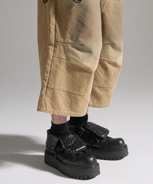GRANCY（グランシー）の「【GRANCY】Fold-over Leather Shoes