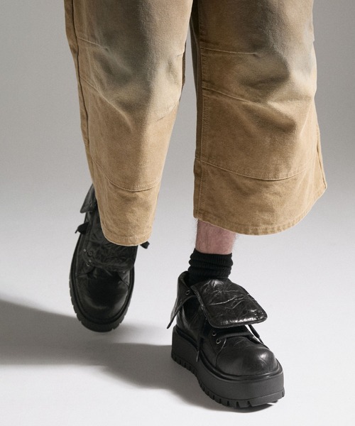 【GRANCY】LeatherShoes 折り返し本革シューズ GRANCY（グランシー）の「【GRANCY】Fold-over Leather Shoes