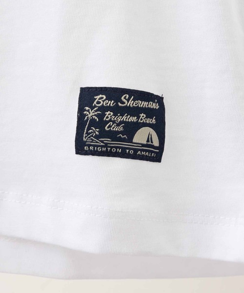 Ben Sherman（ベンシャーマン）の「アマルフィコーストTシャツ（Tシャツ/カットソー・メンズ・ホワイト・LARGE）」の10枚目の写真