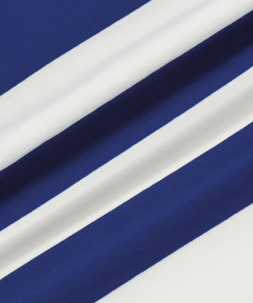 BROWNBREATH(ブラウンブレス)の「RUGBY STRIPE TEE - BLUE(ポロシャツ・レディース・その他・SMALL/MEDIUM/LARGE/X-LARGE)」の8枚目の写真