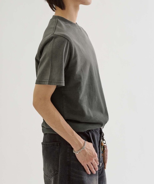 EPNK(イーピーエヌケー)の「Gradient spray-faded tee / グラデーションスプレー加工T(Tシャツ/カットソー・メンズ・チャコールグレー/ブラック/ブラウン系その他・SMALL/LARGE/MEDIUM)」の20枚目の写真