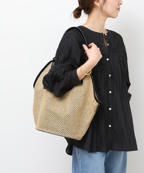 JOURNAL STANDARD relume(ジャーナルスタンダード レリューム)の「《WEB限定追加》RELUME アンダリアトートバッグ(トートバッグ・レディース・ベージュ・FREE)」の4枚目の写真