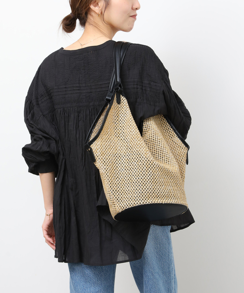JOURNAL STANDARD relume(ジャーナルスタンダード レリューム)の「《WEB限定追加》RELUME アンダリアトートバッグ(トートバッグ・レディース・ベージュ・FREE)」の7枚目の写真