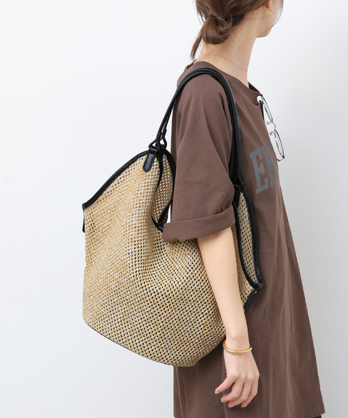 JOURNAL STANDARD relume(ジャーナルスタンダード レリューム)の「《WEB限定追加》RELUME アンダリアトートバッグ(トートバッグ・レディース・ベージュ・FREE)」の8枚目の写真