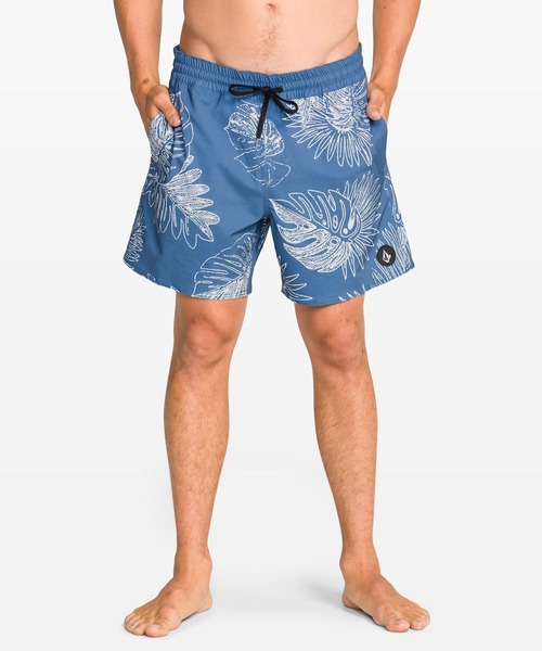 VOLCOM メンズ LIDO PRINT TRUNK 16 ボードショーツ 2026年夏モデル 水着 VOLCOM ボルコム のファッション通販