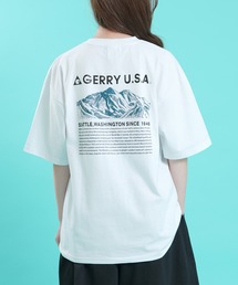 【GERRY】別注 アイコニックロゴ半袖Tシャツ