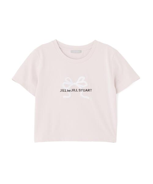 JILL by JILL STUART（ジルバイジルスチュアート）の「＜RIBBONシリーズ＞フロントロゴＴシャツ オーガニックコットン（Tシャツ/カットソー・レディース・ブラック/ピンク/ホワイト・FREE）」の20枚目の写真