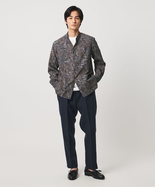 UNITED ARROWS(ユナイテッドアローズ)の「ペイズリー バンドカラー チョアシャツ(シャツ/ブラウス・メンズ・その他1・L/XL/S/M)」の14枚目の写真