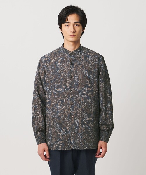 UNITED ARROWS(ユナイテッドアローズ)の「ペイズリー バンドカラー チョアシャツ(シャツ/ブラウス・メンズ・その他1・L/XL/S/M)」の13枚目の写真