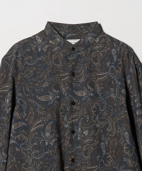 UNITED ARROWS(ユナイテッドアローズ)の「ペイズリー バンドカラー チョアシャツ(シャツ/ブラウス・メンズ・その他1・L/XL/S/M)」の8枚目の写真