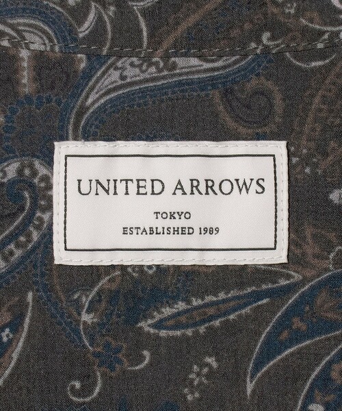 UNITED ARROWS(ユナイテッドアローズ)の「ペイズリー バンドカラー チョアシャツ(シャツ/ブラウス・メンズ・その他1・L/XL/S/M)」の3枚目の写真