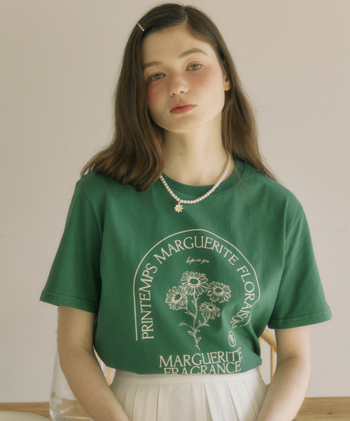 OURHOPE（アワーホープ）の「マルゲリータTシャツ - グリーン（Tシャツ/カットソー・レディース・グリーン・1(S)/2(M)）」の5枚目の写真