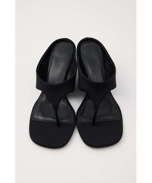 MOUSSY(マウジー)の「THONG WEDGE サンダル(サンダル・レディース・ベージュ/ブラック・LARGE/SMALL/MEDIUM)」の12枚目の写真