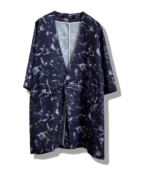 NO ID.（ノーアイディ）の「mj11635-ﾉｰｶﾗｰﾛﾝｸﾞJKT ジャケット(458006-504J)（ノーカラージャケット・メンズ・その他1/その他/ホワイト・ONE SIZE）」の19枚目の写真