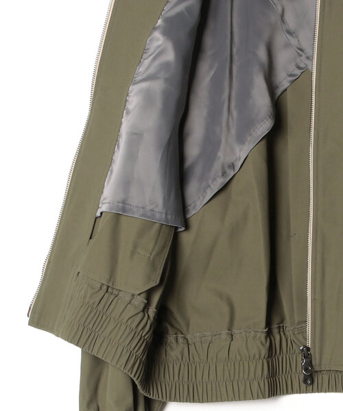 STUDIOUS（ステュディオス）の「OVER SLEEVE BOMBER JACKET（Tシャツ/カットソー・メンズ・ブラック・3）」の3枚目の写真
