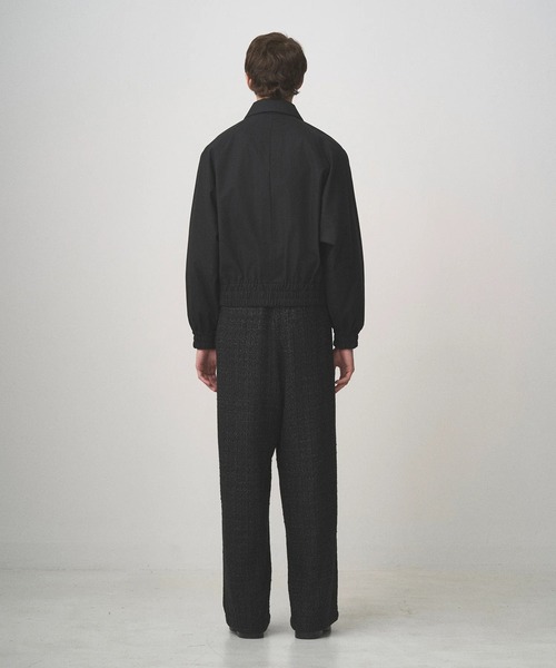 Juha(ユハ)の「【JUHA】OVER SLEEVE BOMBER JACKET(ブルゾン・メンズ・ブラック/カーキ・3/4)」の7枚目の写真