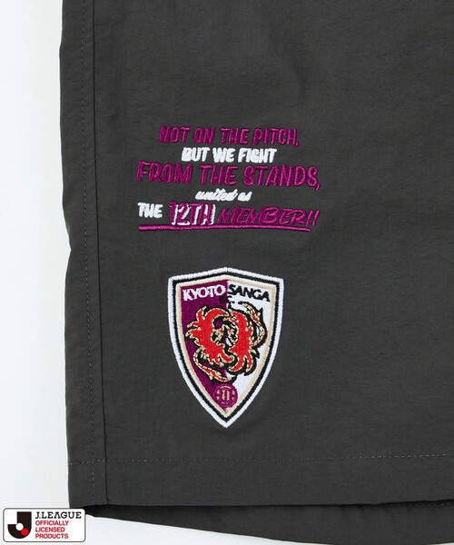 FREAK'S STORE(フリークスストア)の「J.LEAGUE×FREAK'S STORE 別注 SUPPORTERS NYLON SHORTS【京都サンガF.C.】(その他パンツ・メンズ・チャコールグレー/ブラック・LARGE/MEDIUM/SMALL)」の17枚目の写真